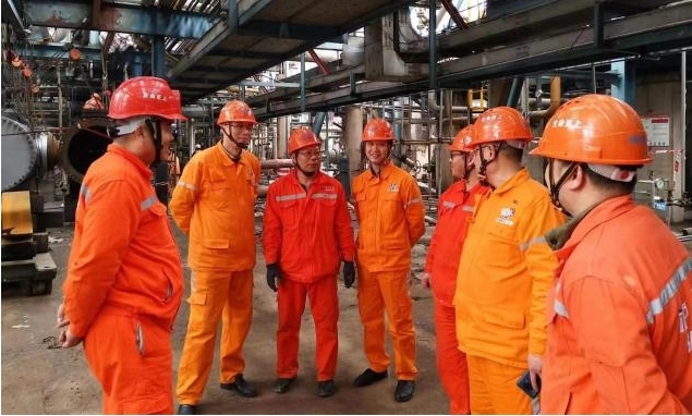 新年新春啟新程、弘旭奮發(fā)在玖源--弘旭公司達州玖源項目部檢修報道(圖1)