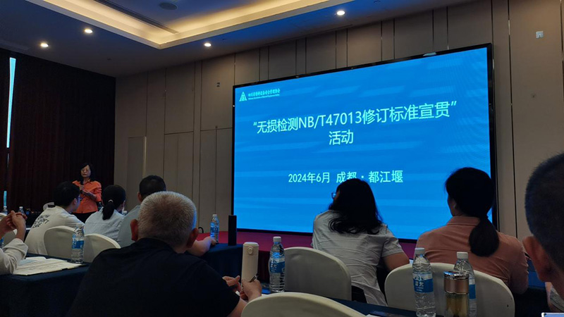 瀘天化精正檢測(cè)參加國家無損檢測(cè)標(biāo)準(zhǔn)學(xué)習(xí)(圖2)