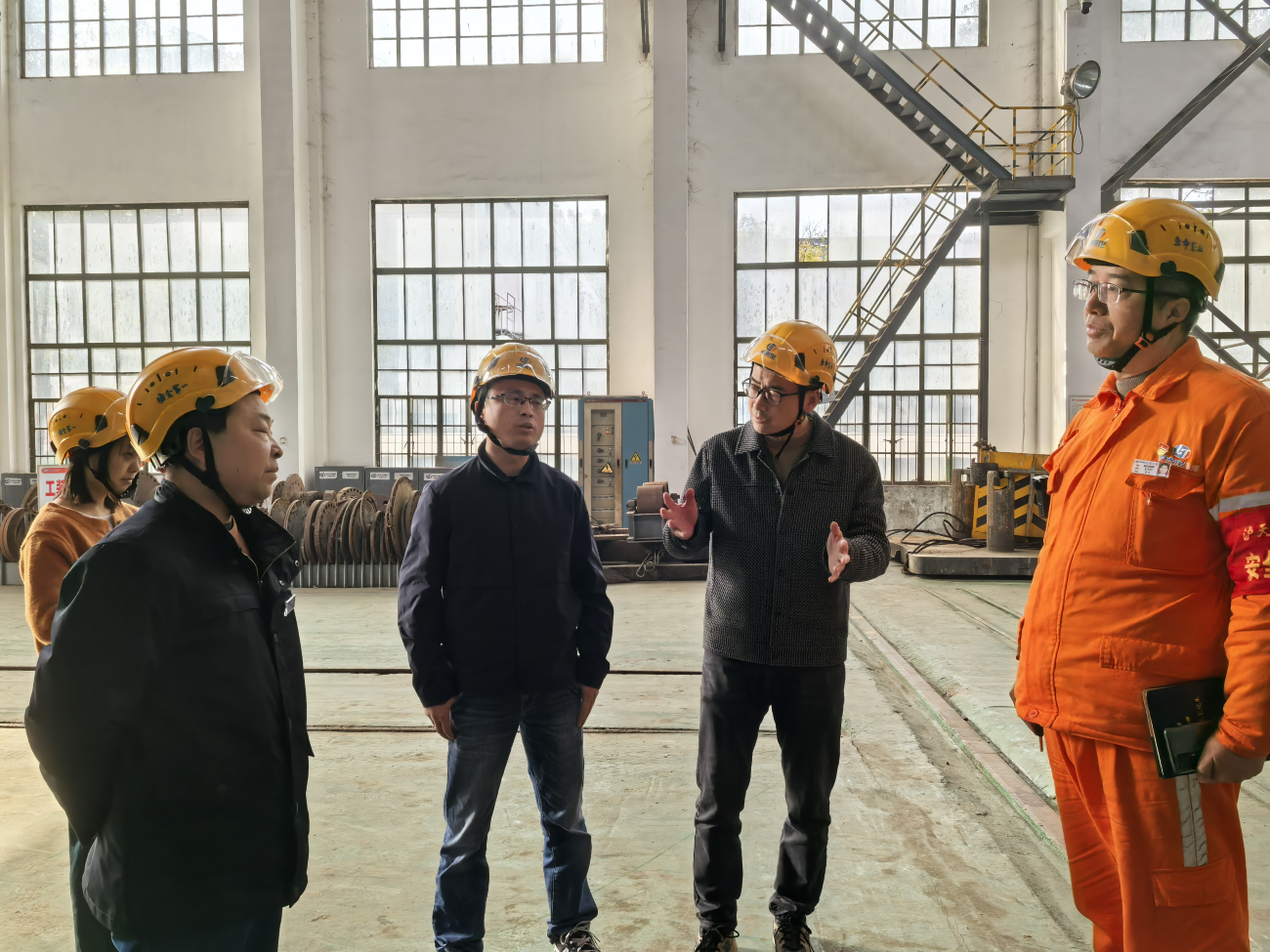 ?瀘天化集團安全生產(chǎn)專項督導組赴弘旭公司開展實地檢查(圖1)