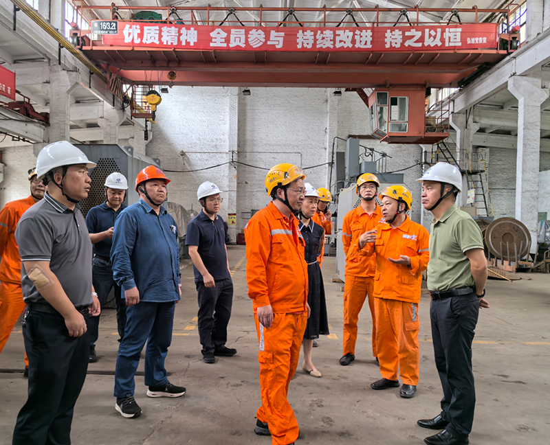  瀘天化集團(tuán)公司外部董事赴弘旭公司調(diào)研指導(dǎo)工作(圖1)